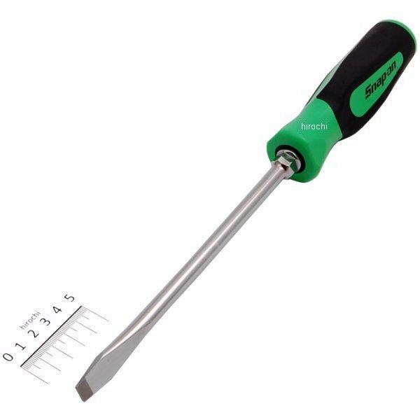 SGD8BG スナップオン Snap-on ソフト グリップ スタンダード ドライバー フラット チップ 先端部 .055インチ 緑
