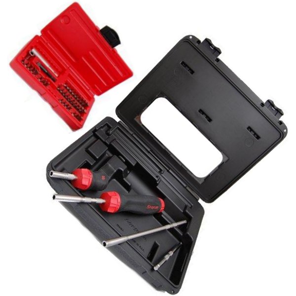 SGDMRC108A スナップオン Snap-on ソフト グリップ ラチェット ドライバー セット 赤