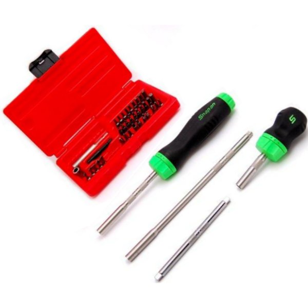 SGDMRC108AG スナップオン Snap-on ソフト グリップ ラチェット ドライバー セット 緑