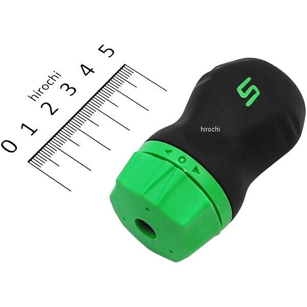 SGDMRC1AG スナップオン Snap-on ソフト グリップ スタビ ラチェット 全長 2-5/8インチ 緑