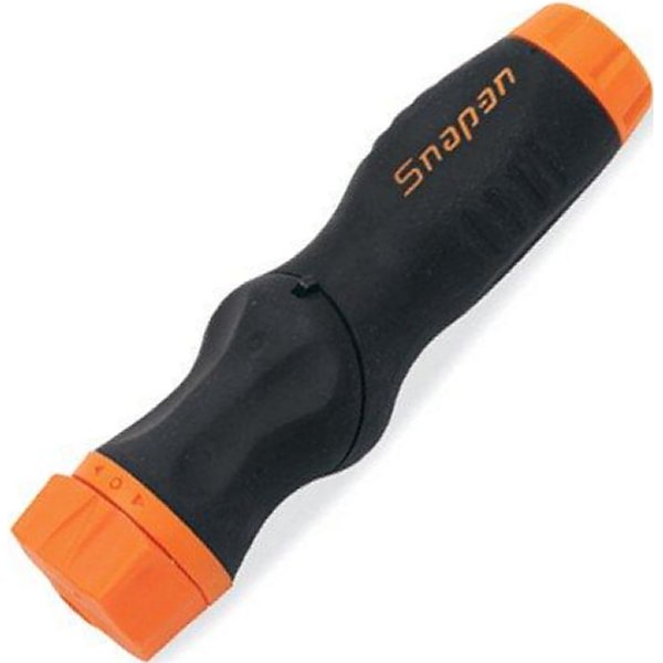 SGDMRCE4O スナップオン Snap-on ソフト グリップ ハンドル ドライバー 5ポジション 全長 5-7/8インチ オレンジ