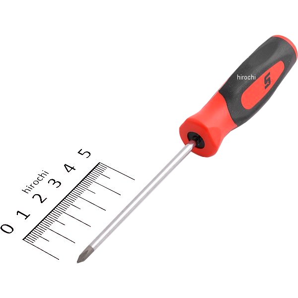 SGDP300BR スナップオン Snap-on フィリップス ソフトハンドル ミニチップ スクリュードライバー プラス #0 赤