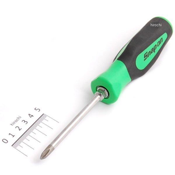SGDP42IRBG スナップオン Snap-on フィリップス ソフト スタンダード ハンドル ドライバー ＃2 緑