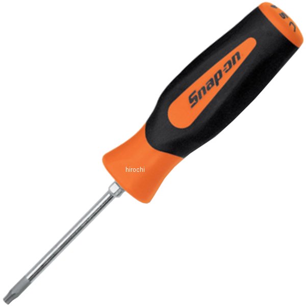 SGDTX427BO スナップオン Snap-on スクリュードライバー トルクス ソフト グリップ T27 チップ オレンジ 8 7/8"