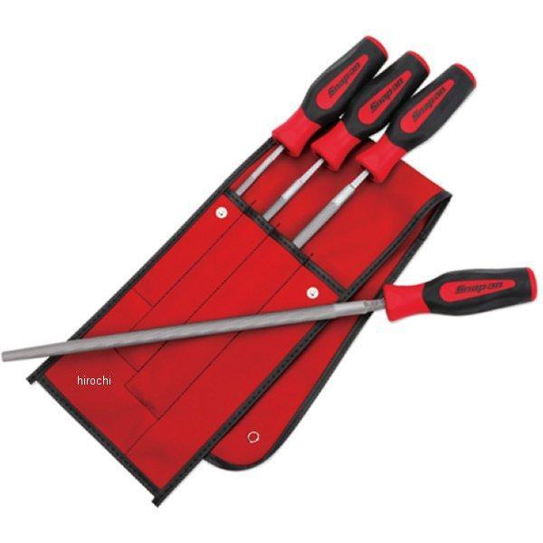 SGHBF200A スナップオン Snap-on 粗目丸やすり レッド 4個 セット