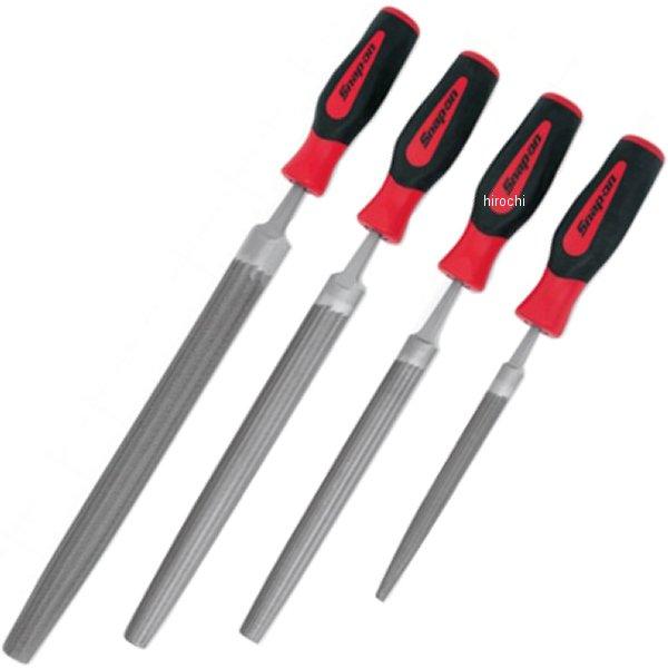 SGHBF400A スナップオン Snap-on 粗目半丸やすり レッド 4個 セット