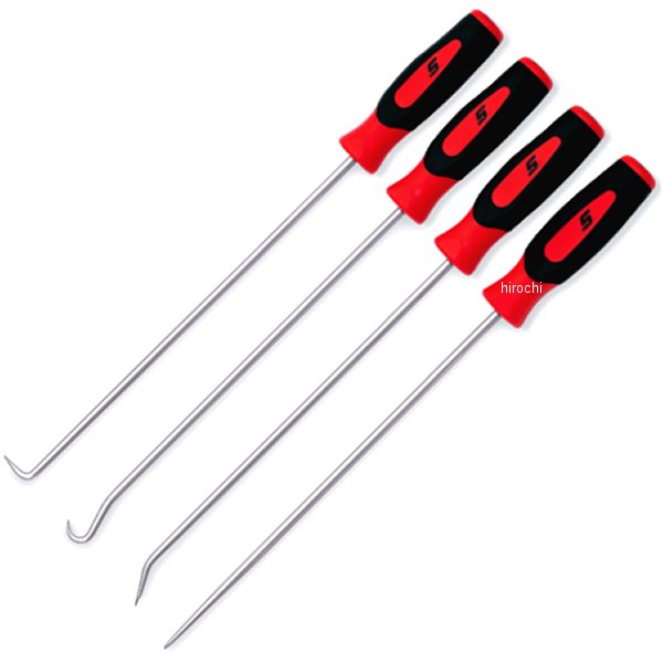 SGLASA204CR スナップオン Snap-on ロングミニアウル、フック、ピック／ソフトグリップ セット