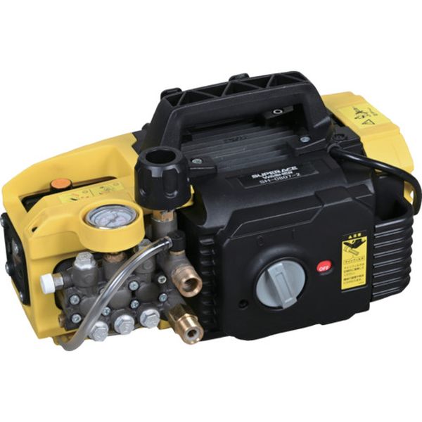 SH08072 スーパー工業(株) スーパー工業 100V高圧洗浄機 SH-0807-2 ポータブルタイプ