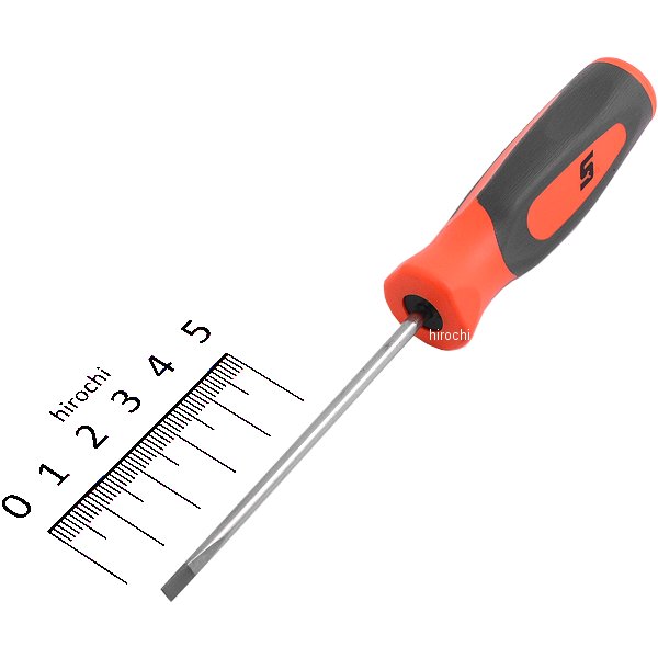 SHD304O スナップオン Snap-on ハードハンドル ミニチップ フラットチップ スクリュードライバー 5-7/8インチ オレンジ