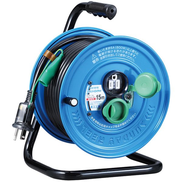 SJ15K 676-6478 (株)ハタヤリミテッド ハタヤ 15mサンデーレインボーリール