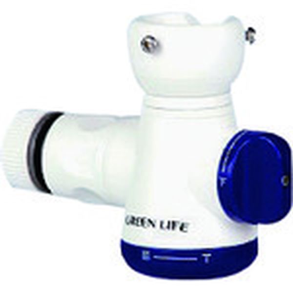 SJC01 115-6610 (株)グリーンライフ グリーンライフ シャワー付き蛇口コネクター二又タイプ