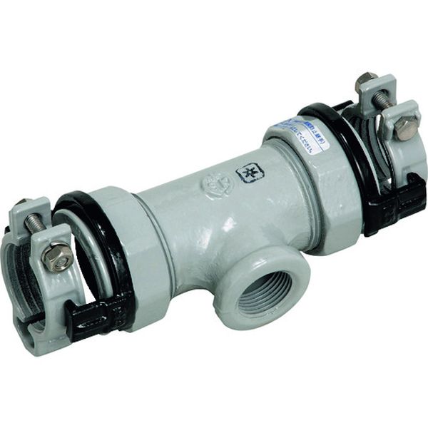 SKXMTP50X50 (株)川西水道機器 SKカワニシ ポリエチレン管用継手 SKX枝部めねじ付チーズ P50×50A