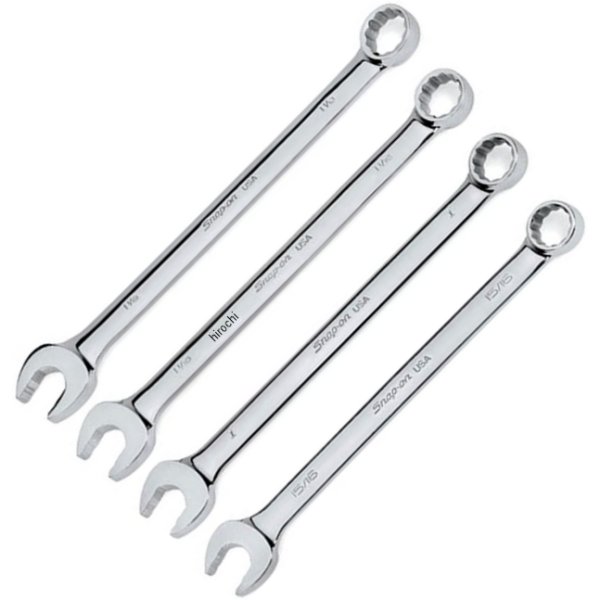 SOEX704 スナップオン Snap-on レンチ コンビネーション フランクドライブ プラス 12ポイント (4個セット) (15/16" to 1 1/8")