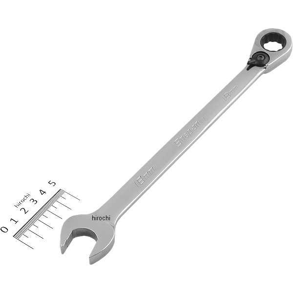 SOXRRM18 スナップオン Snap-on フランクドライブ プラス 15°オフセット コンビネーション スタンダード レンチ 12角 18mm
