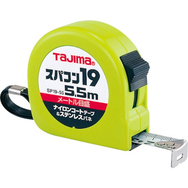 SP1955BL 291-9753 (株)TJMデザイン タジマ スパコン19 5.5m メートル目盛 ブリスター