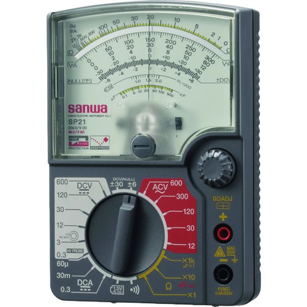SP21 816-2978 三和電気計器(株) SANWA アナログマルチテスタ 導通ブザー付き