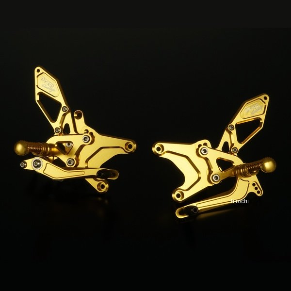 SPCY51-71-02G ラフ&ロード OVER バックステップ 4ポジション Type2 カワサキ Z900RS/Cafe 18- ゴールド