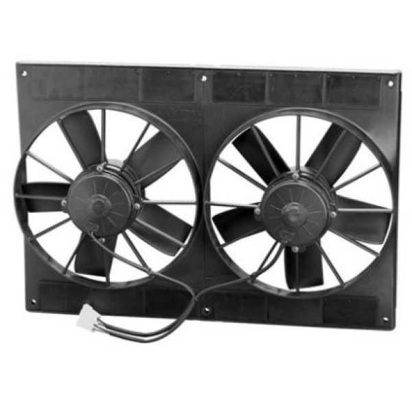 SPL30102052 SPAL 2720 CFM 11インチ デュアル 高性能 ファン - Pull (2VA06-AP70/LL-37A)