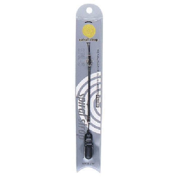 SPR5 808-0733 オーエッチ工業(株) OH 携帯電話用スパイラルストラップ 使用荷重0.3kg ブラック