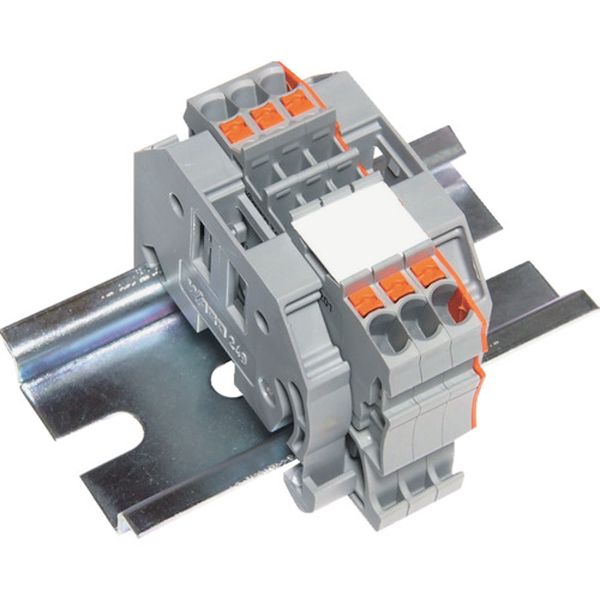 SPTB18A23P トラスコ中山(株) TRUSCO スプリング式端子台2線式 3極 電線サイズ0.25～1.5