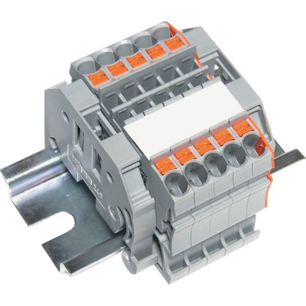 SPTB24A25P トラスコ中山(株) TRUSCO スプリング式端子台2線式 5極 電線サイズ0.25～2.5
