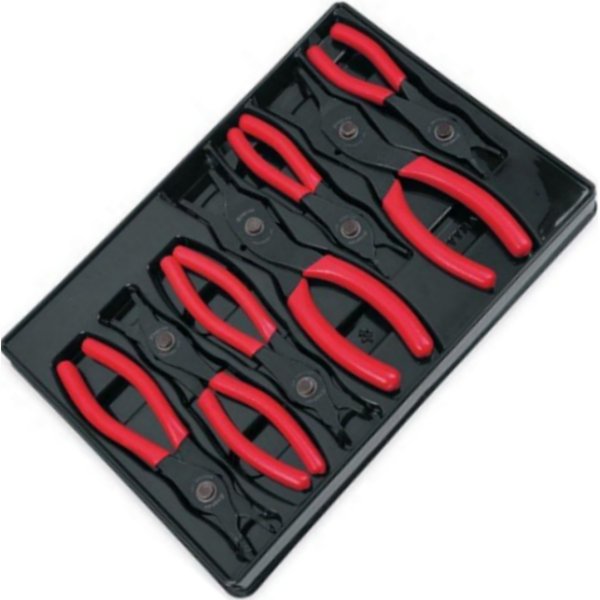 SRPC107 スナップオン Snap-on リテーニングリング 固定チップ/コンバーチブル、鍛造プライアー 7本セット