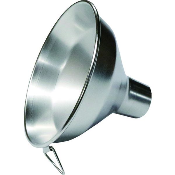 SRTH150 161-0641 ステンレス広口ロート金具付き(穀物用) 上径φ150×下径φ37×全長105 足長30