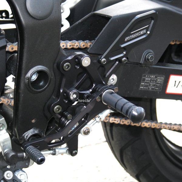 SS-AA2126B ストライカー STRIKER スペシャルステップキット 15年-17年 Ninja 250SL 黒
