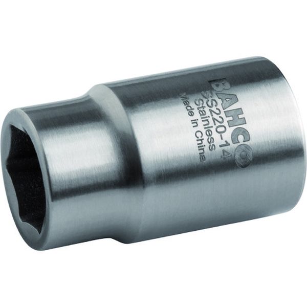 SS21010 スナップオン・ツールズ(株) バーコ ステンレス製6角ソケット 差込角1/4インチ、サイズ10mm
