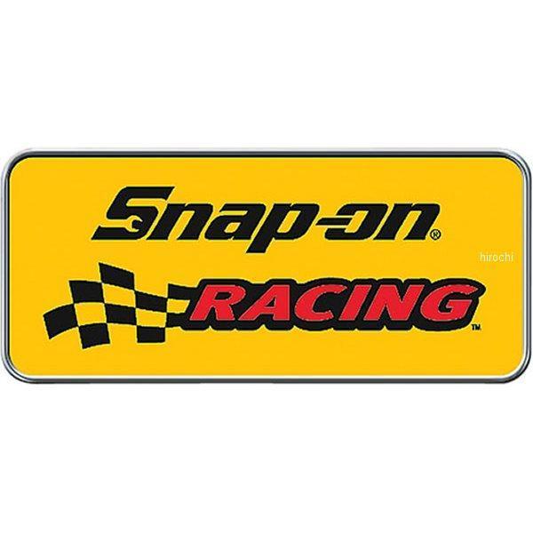 SS2443B スナップオン Snap-on 17インチ × 6インチ スナップオン レーシング デカール 黄