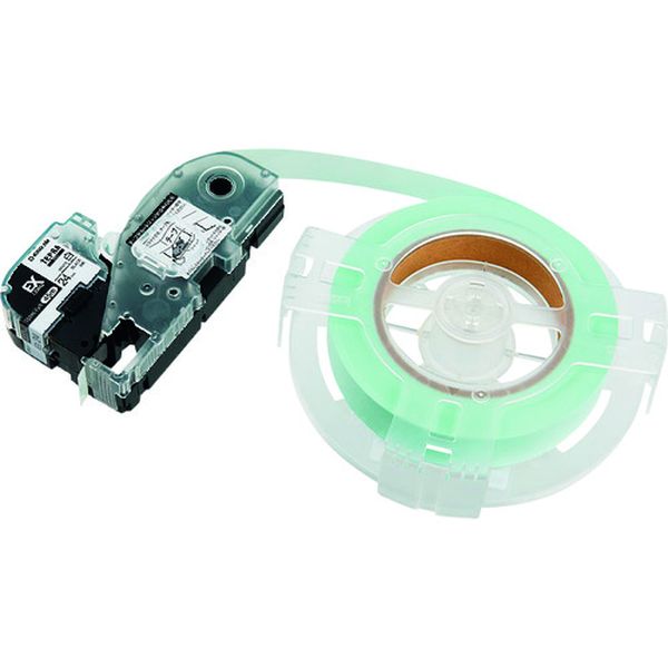 SS24KEXR JIM 【純正】「テプラ」PROテープ 24mm EX詰替用ロングテープ 白ラベル/黒文字 長さ45m