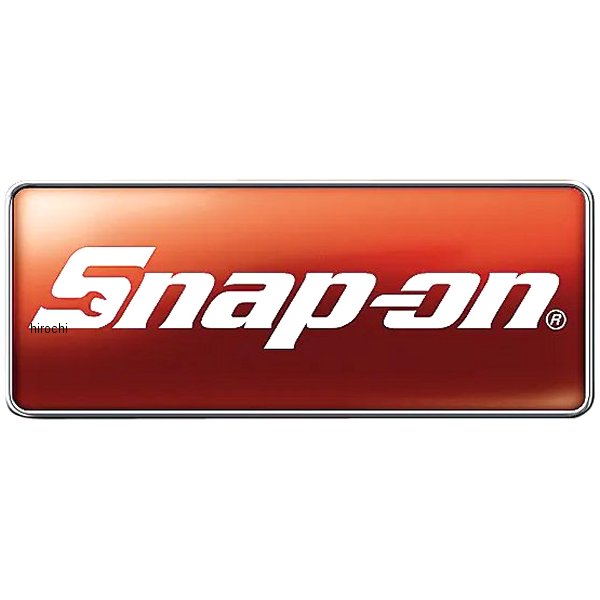 SS2751A スナップオン Snap-on ロゴステッカー 白 43インチ x 8インチ