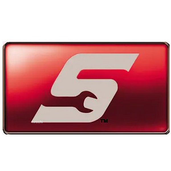 SS2936A スナップオン Snap-on S ステッカー シルバー 23インチ x 15インチ