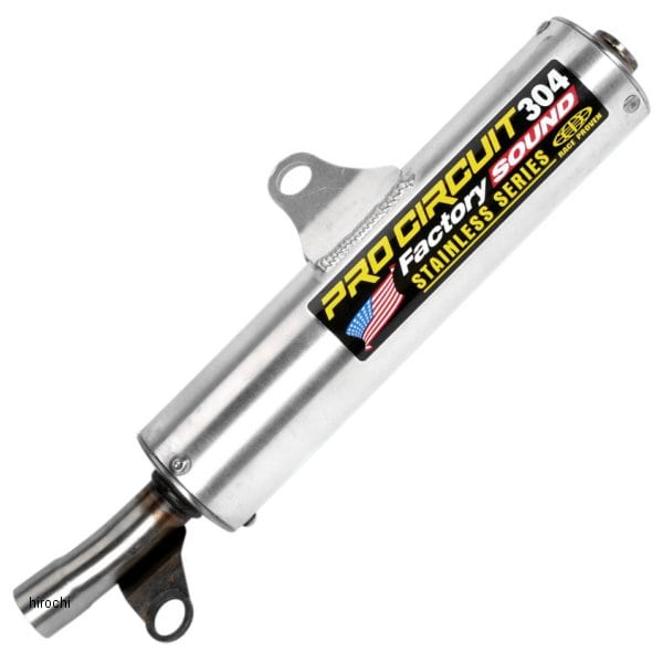 SS89250-304 プロサーキット Pro Circuit 304 ファクトリーサウンド マフラー 89年-90年 RM250、RMX250 ステンレス