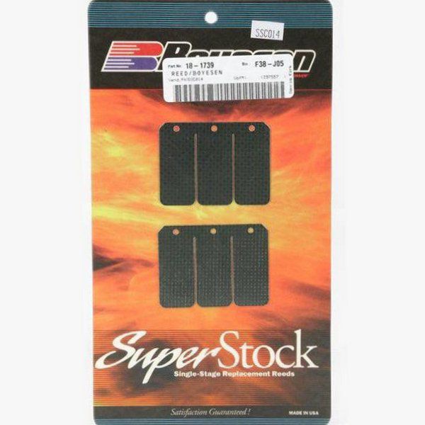 SSC014 ボイセン Boyesen スーパーストック リード 83年-06年 KDX200 カーボン