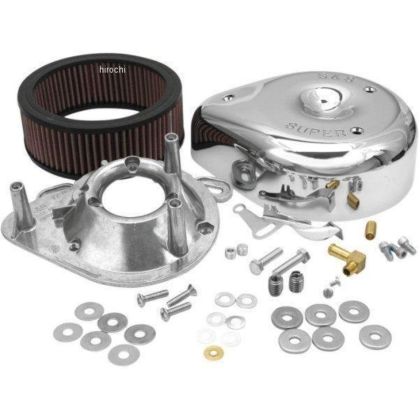 17-0399 S&Sサイクル S&S Cycle エアクリーナー ティアドロップ 84年-92年 BigTwin、86年-90年 XL E/Gキャブ車