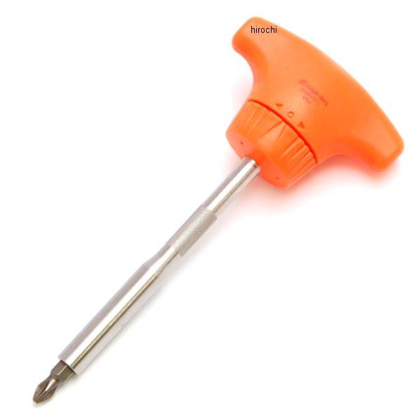 SSDMRT4O スナップオン Snap-on ハード Tハンドル スタンダード ドライバー 全長 5-27/32インチ オレンジ