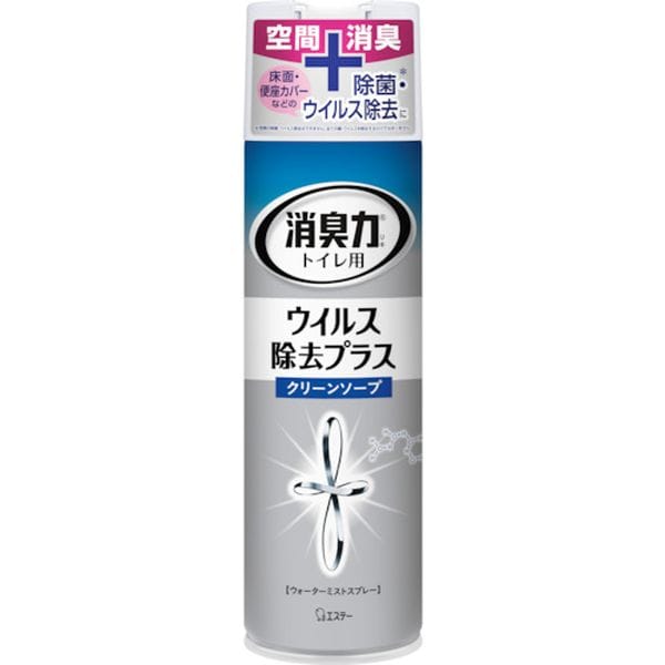 ST12960 267-6790 エステー(株) エステー トイレの消臭力スプレー ウイルス除去プラス クリーンソープ
