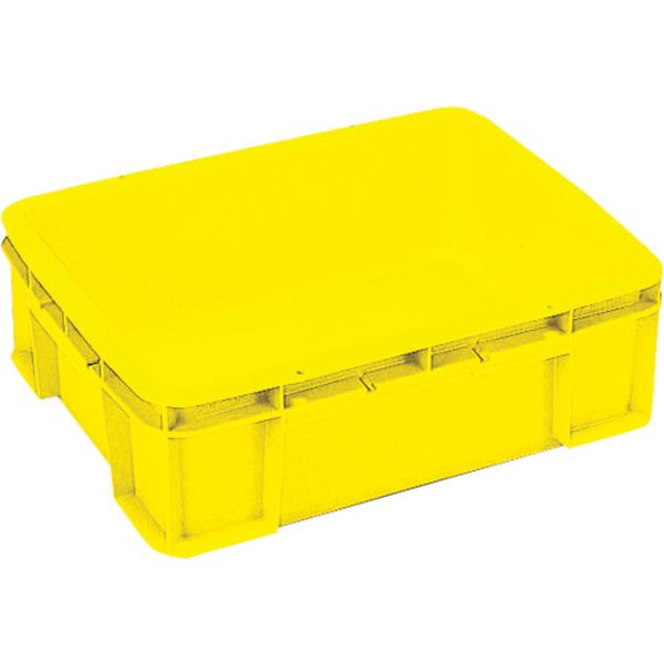 ST19C 岐阜プラスチック工業(株) リス ボックス型コンテナ 236230 ST型コンテナーST-19C 黄