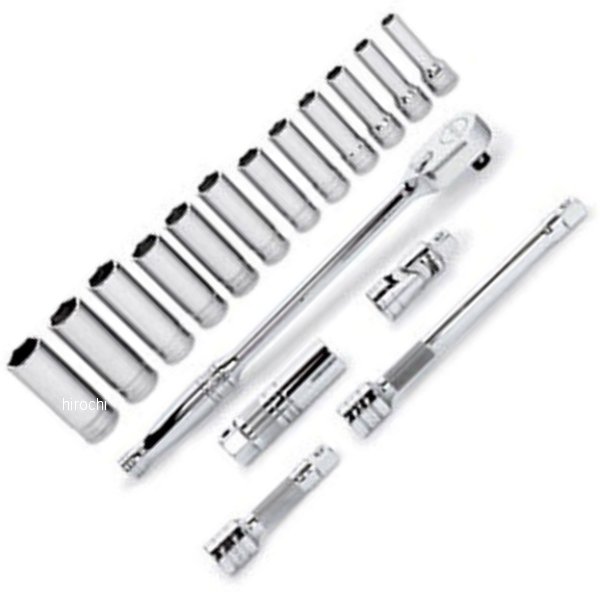 STARTERSET3 スナップオン Snap-on 3/8インチ ミリサイズ 6角 スターター セット 17点