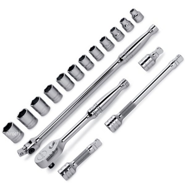 STARTERSET5 スナップオン Snap-on 3/8インチ ミリサイズ 6角 スターター セット 17点