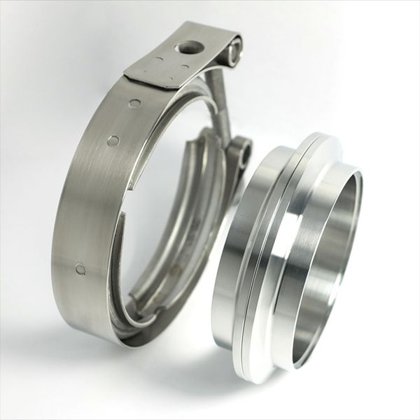 STB603-08910-0002 Stainless Bros 3.5インチ 304SS V-Band アセンブリ - 2 フランジ/1 クランプ