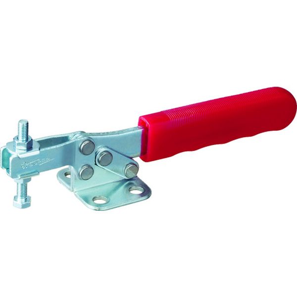 STDBS38F 下方押え型トグルクランプ(水平ハンドル式)ステンレス製 全長：199mm 締付力：2.5kN