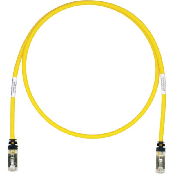 STP6X10MYL 818-0455 CAT6A/CAT6 シールドパッチコード 10m 黄 STP6X10MYL