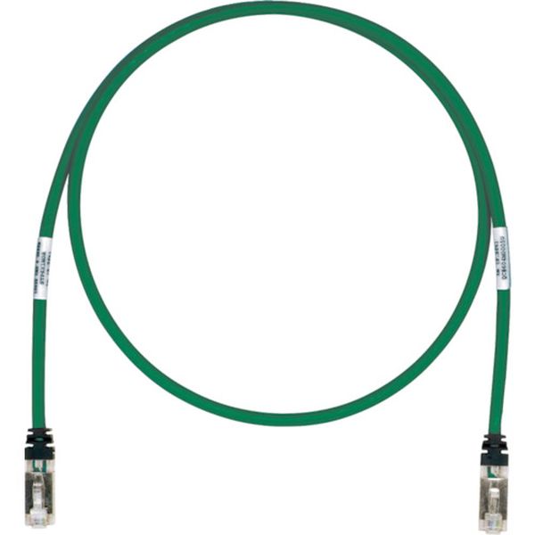 STP6X2MGR 818-0486 CAT6A/CAT6 シールドパッチコード 2m 緑 STP6X2MGR