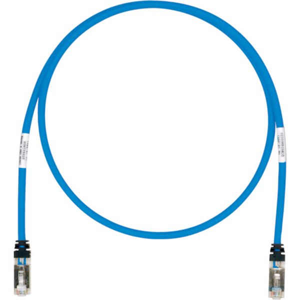 STP6X40MBU 818-0505 CAT6A/CAT6 シールドパッチコード 40m 青 STP6X40MBU