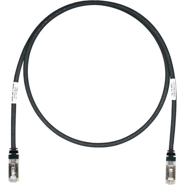 STP6X4MBL 818-0509 CAT6A/CAT6 シールドパッチコード 4m 黒 STP6X4MBL