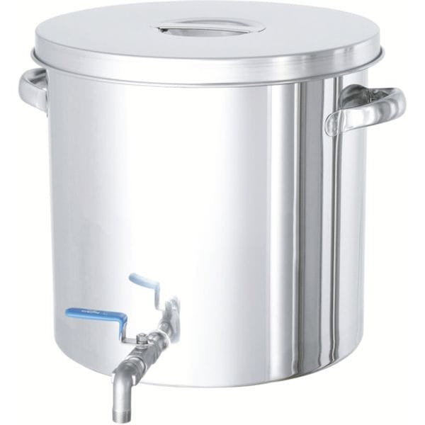 STV43 MONOVATE(株) MONOVATE ステンレスタンク ストレート貯蔵用タンク(ボールバルブ付) 65L