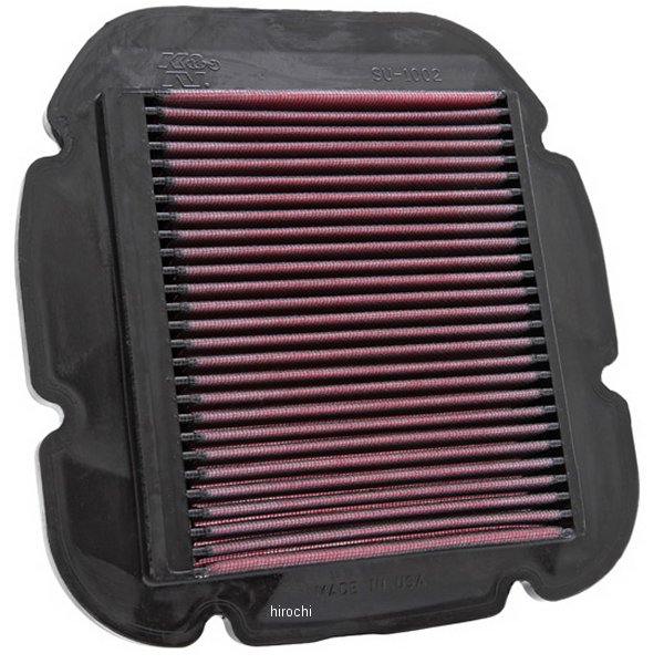 SU-1002 K&N リプレイスメント エアフィルター 02年-13年 DL1000 V-Strom、04年-18年 DL650 V-Strom