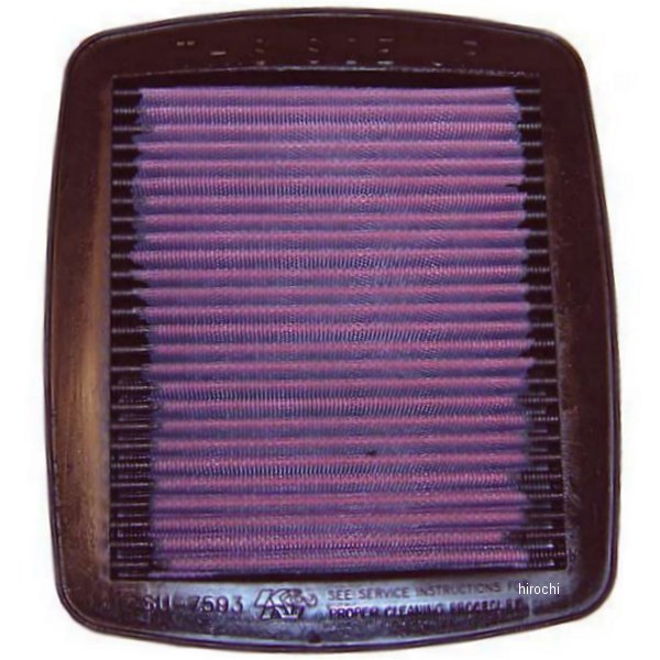 SU-7593 K&N リプレイスメント エアフィルター 93年-94年 GSX-R750